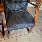 Rare set of 4 vintage design chairs from Finland by Asko.