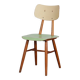 Vintage wooden chair produced by Ton, 1960
