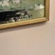 Original Swedish Oil on Canvas – “Abstract Landscape” by S. Hamlet – Dated 1960 – Vintage and Framed – 66 × 48 cm (26" × 18.9")