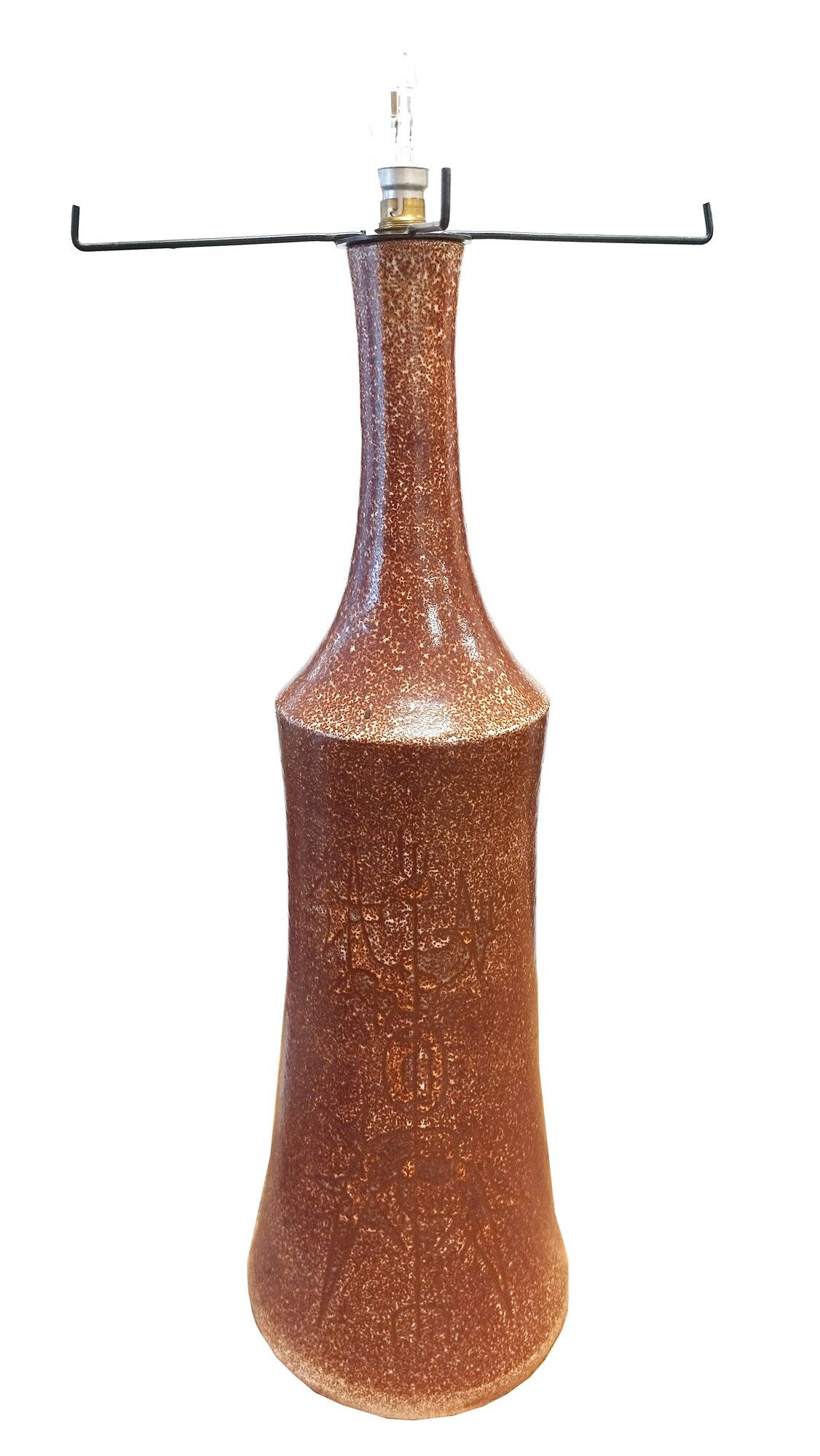 Very large Accolay lamp and its metal lampshade