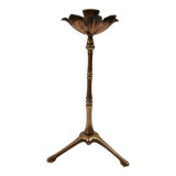 Brass and copper candlestick by Was Benson 1900