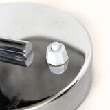 Bauhaus Style Chrome Bedside Table Lamps from Napako, Czechoslovakia, 1930s