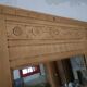 Entrance hall, renovated Art Deco coat rack