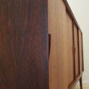Rosewood highboard, Danish design, 1970s, manufacturer: Omann Jun