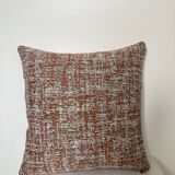 Orange grey cushion