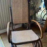 Rocking chair cannage