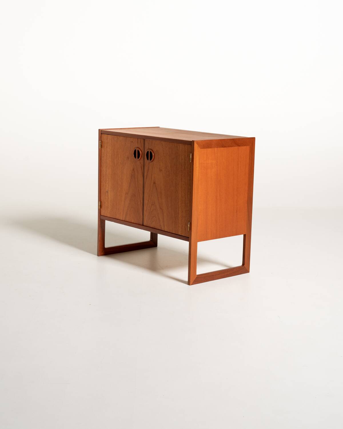 “Domino” Teak Cabinet by Arne Wahl Iversen, 1960s