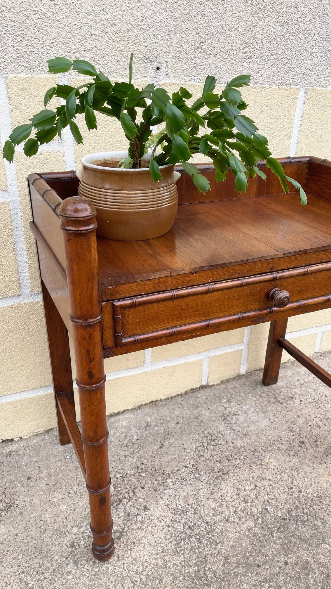 BUREAU Console 1900 dit BAMBOU