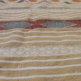 Handmade ethnic multicolored rug