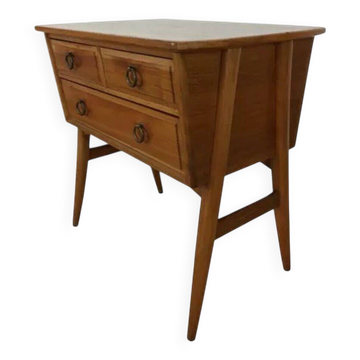 Scandinavian side table/commode, cabinetmaker's furniture, 1960s.