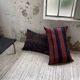 Paire de coussins XXL Kilim vintage