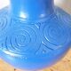 Majorelle blue Medicis-type vase