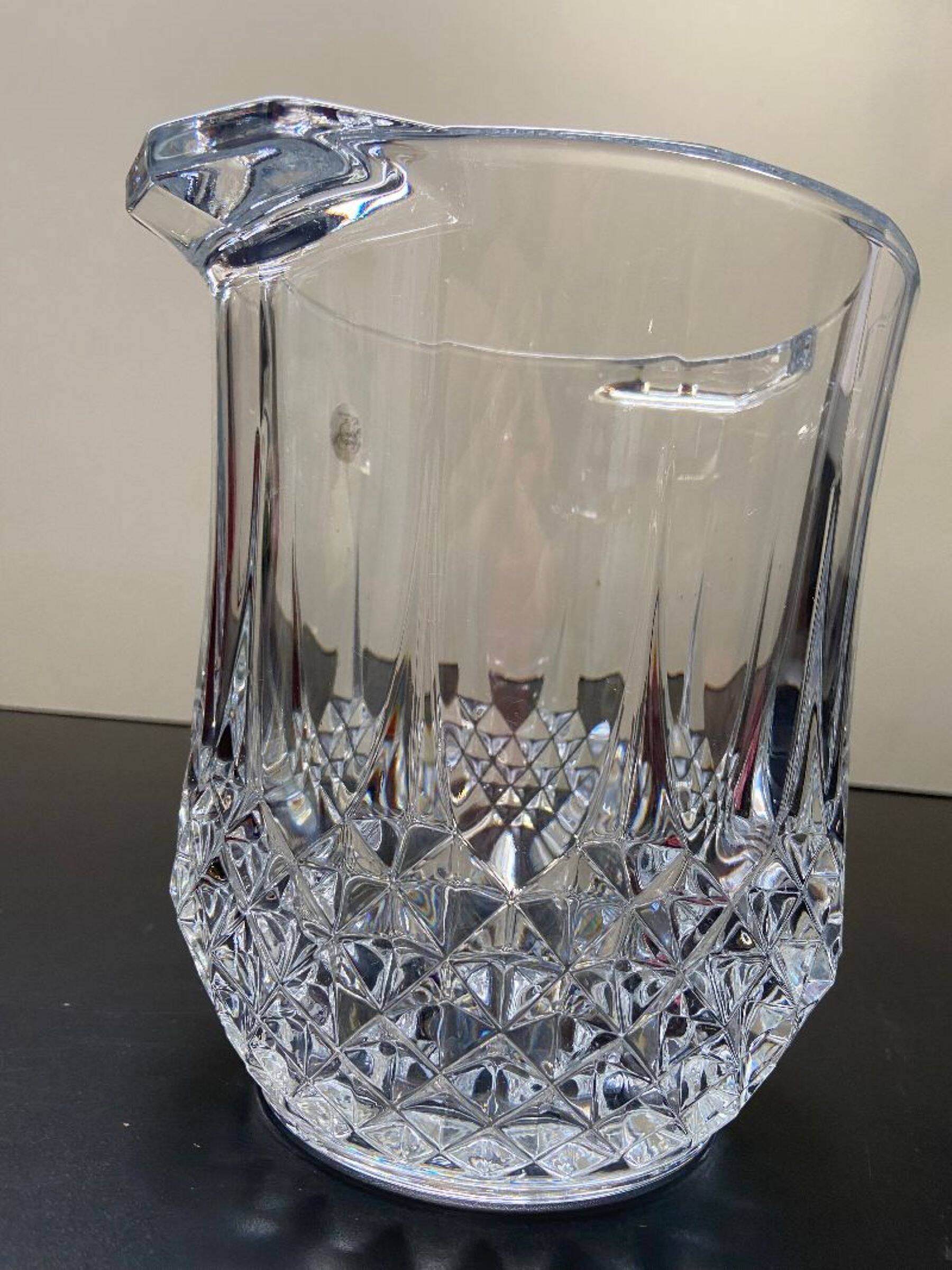 Champagne Ice Bucket Cristal d’Arques France Longchamp Model