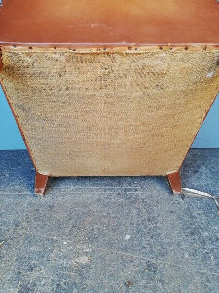 Havana leather club armchair 1930/40