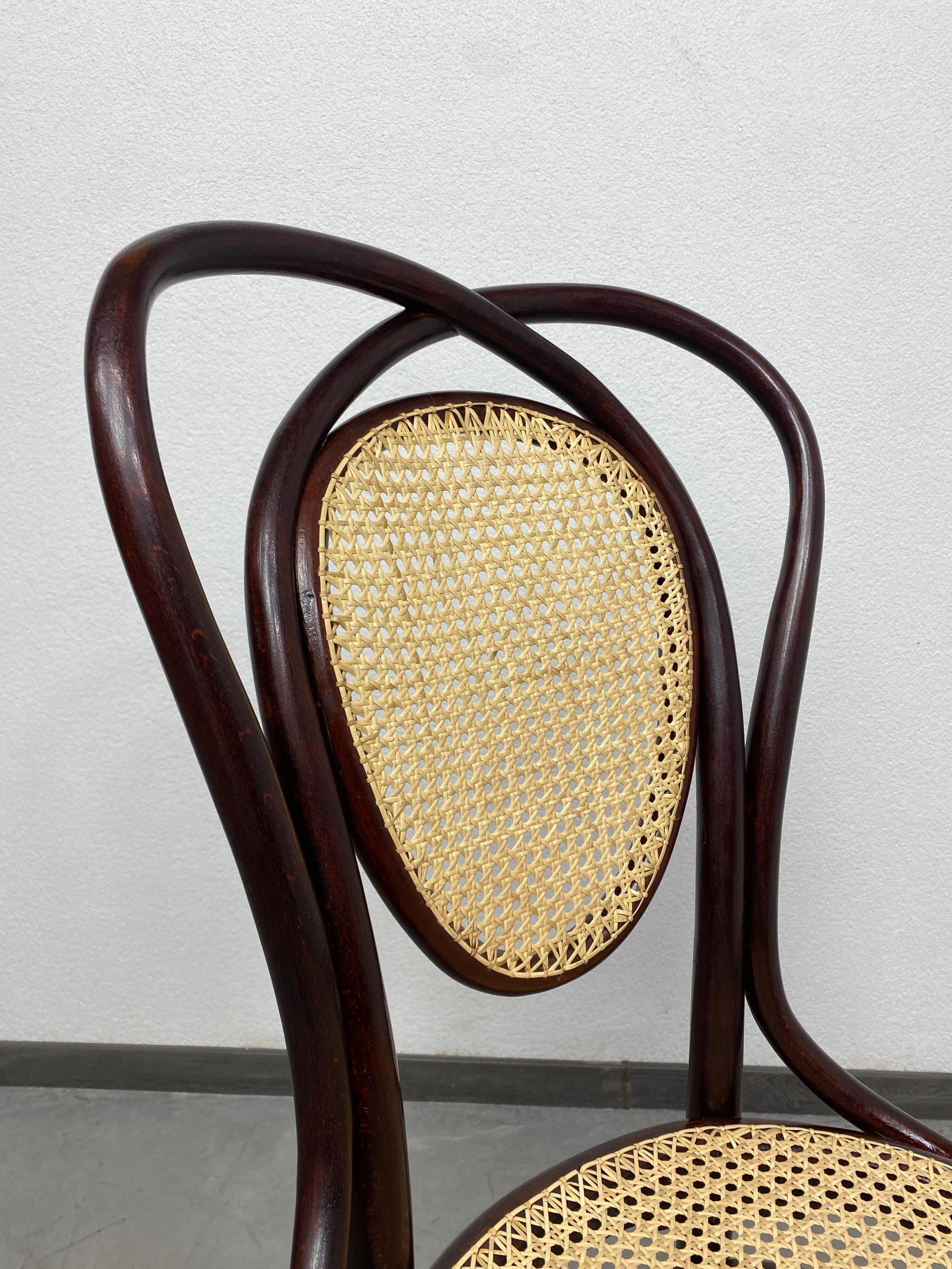 Bentwood dining chair no. 33 by J&J Kohn