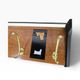 Vintage wall coat rack 'Boomerang' A. Hendrickx