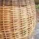 Demijohn covered with wicker