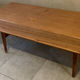 Table modulable danoise en teck Kai Kristiansen 1960
