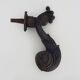 Old cast iron griffin door knocker, 19th century