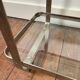 1960s-70s rolling trolley in the style of Martini & Rossi