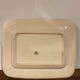 Rectangular dish, Manufacture de Gien, model Carré Bleu