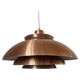 Midcentury Rare Pendant in style of Louis Poulsen, Denmark, 1970s