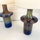 Pair of Einar Johansen ceramic table lamps, Soholm, Denmark, 1960s, Space Age