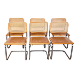 6 chaises B32 Marcel Breuer