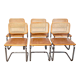 6 chaises B32 Marcel Breuer