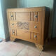 Commode art déco en chêne massif