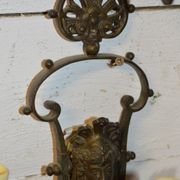Paire d'appliques style empire en bronze