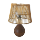 Vintage wood lamp