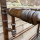 Vintage 1930s curved wood bamboo coat rack