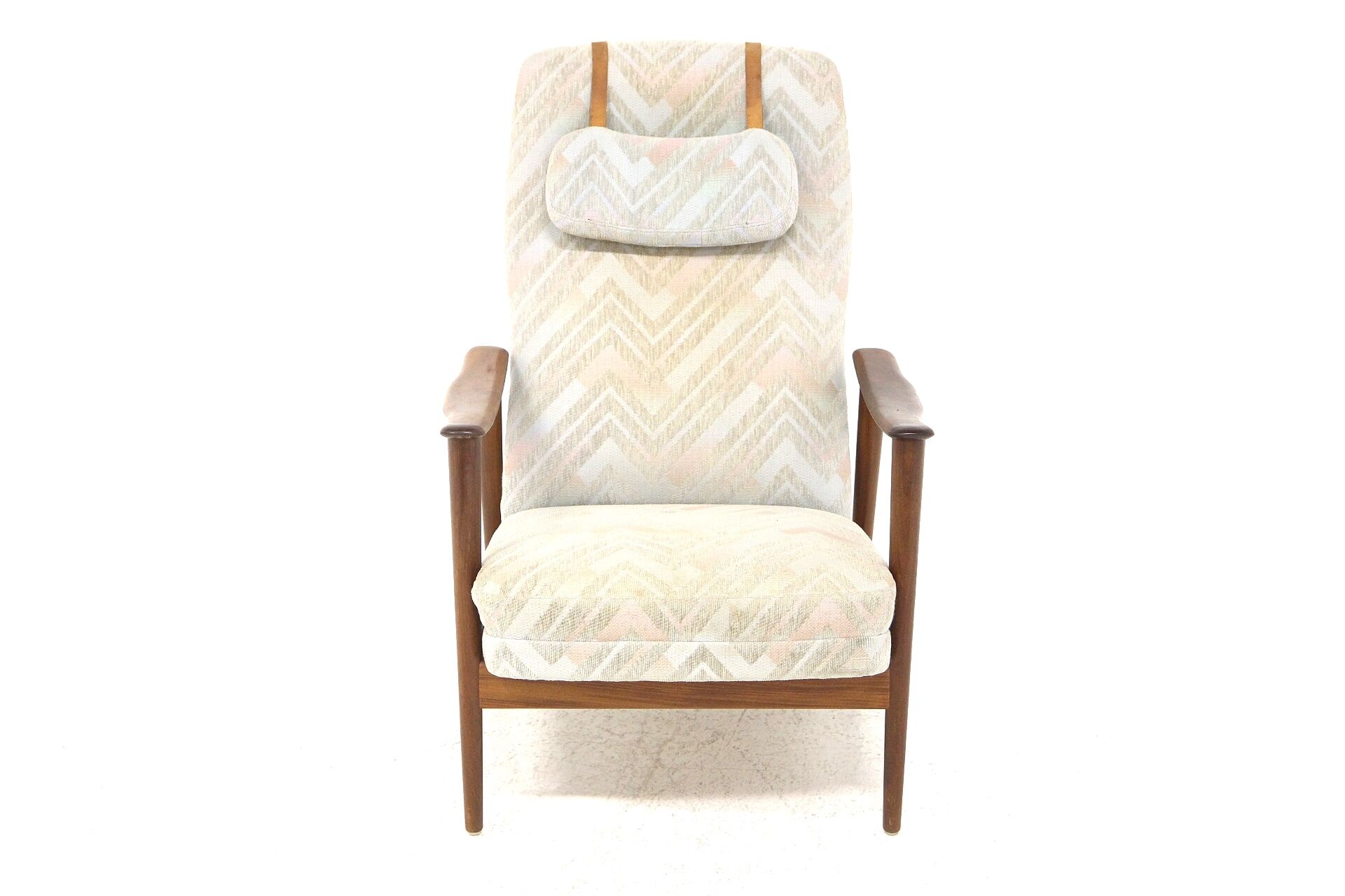 Walnut armchair, Sweden, 1950