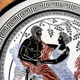 Greek decorative plate