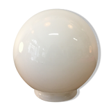 White glass globe ø20 cm