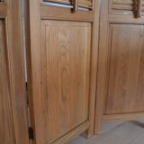 Screen in solid oak
