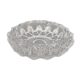 1970s Ashtray transparent and chiseled glass