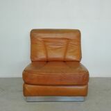 Camel leather heater,  70s