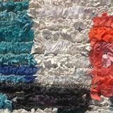 Carpet boucherouite vintage, 152 x 89