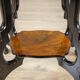 Oval Tea Table in Walnut and Veneer, 1870