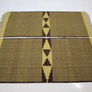 Paire de petits tapis kilim géométriques des années 1960