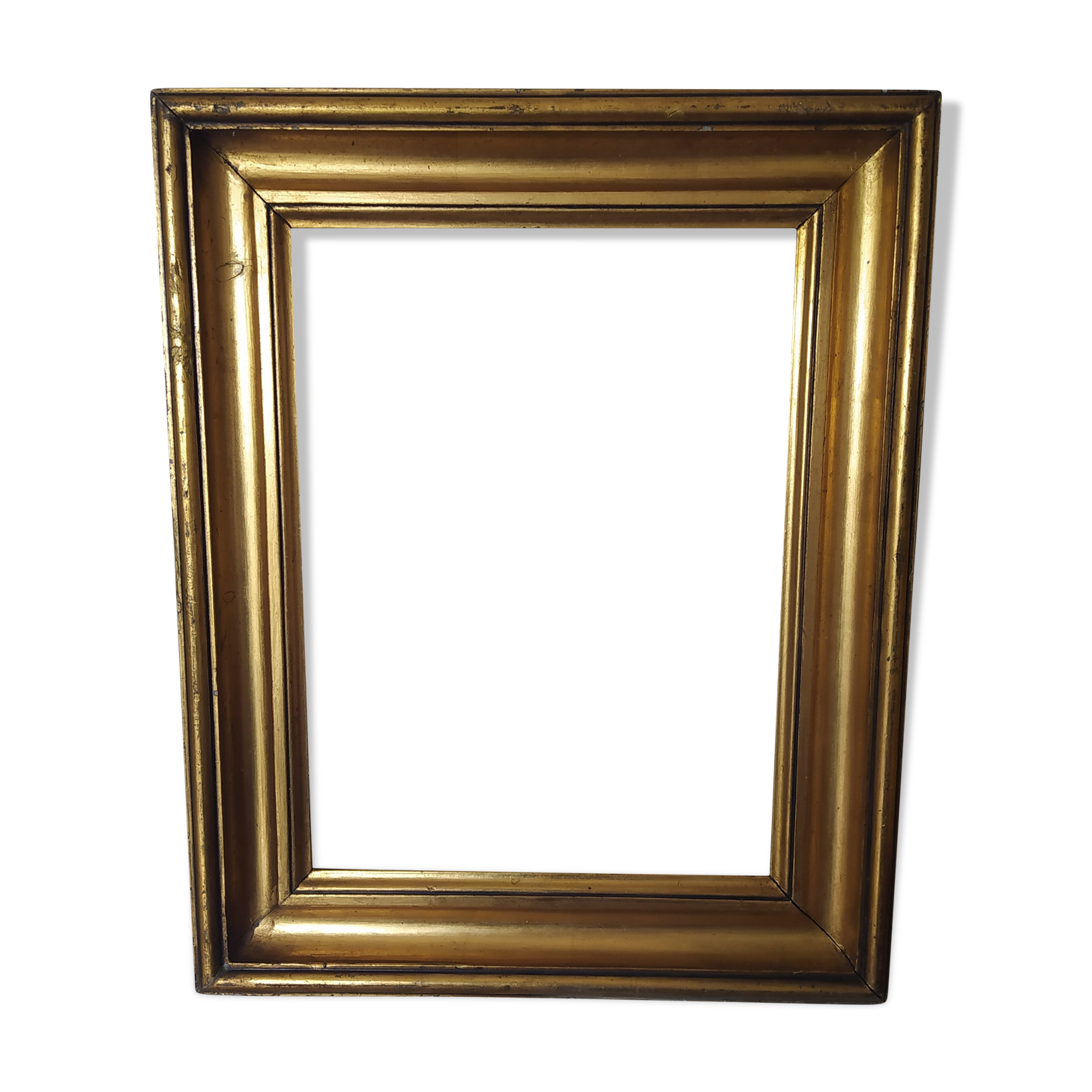 Louis XVI frame in gilded wood 18th