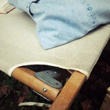 Period military camp bed