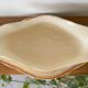 Large antique sauceboat in Longchamp earthenware.