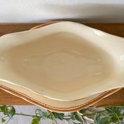 Grande saucière ancienne en faïence de Longchamp