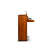 Danish mid-century modern hardwood pianette Bij Louis Zwicki, 1960s