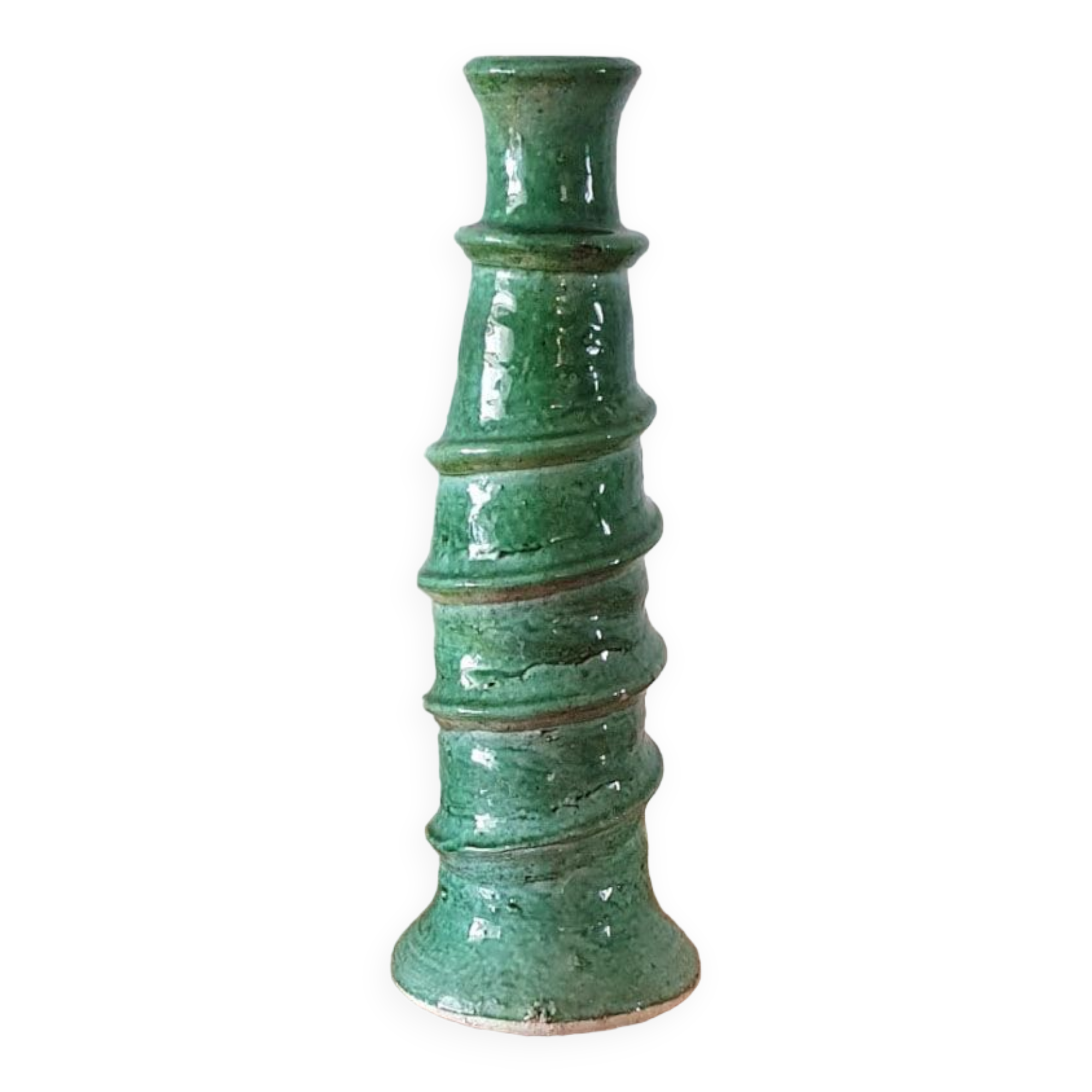 Twisted tamegroute candle holder