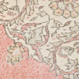 6x10 Pale Red Persian Rug, 189x304Cm