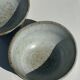 Duo of small brown bowls and speckled glazed ceramic (1top + 1bottom)